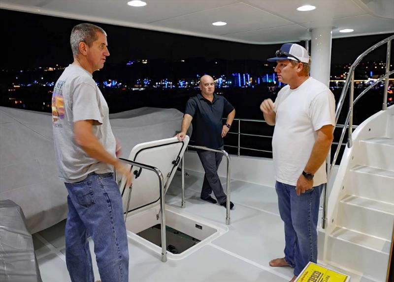Nordhavn 80-03 LADY DI night departure for Ensenada - photo © Nordhavn