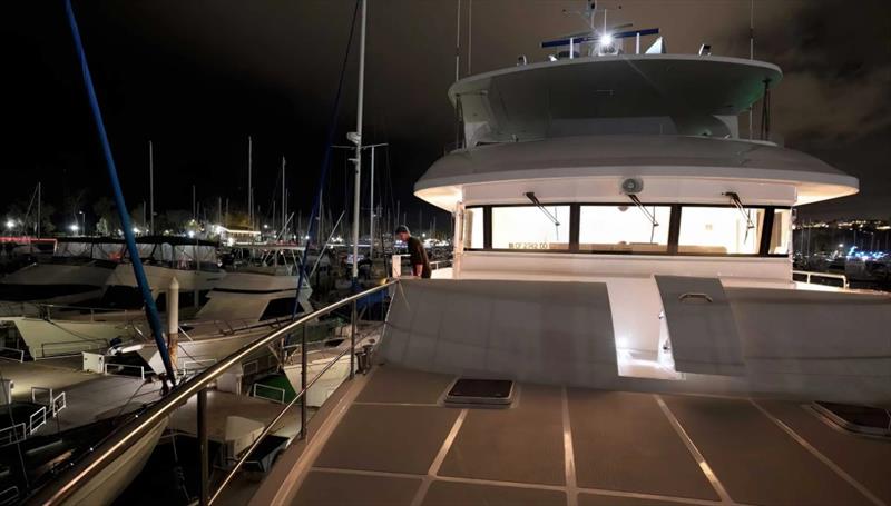 Nordhavn 80-03 LADY DI night departure for Ensenada - photo © Nordhavn