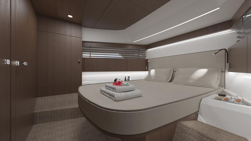 Santasevera 52 - Owner room photo copyright Santasevera taken at  and featuring the Power boat class