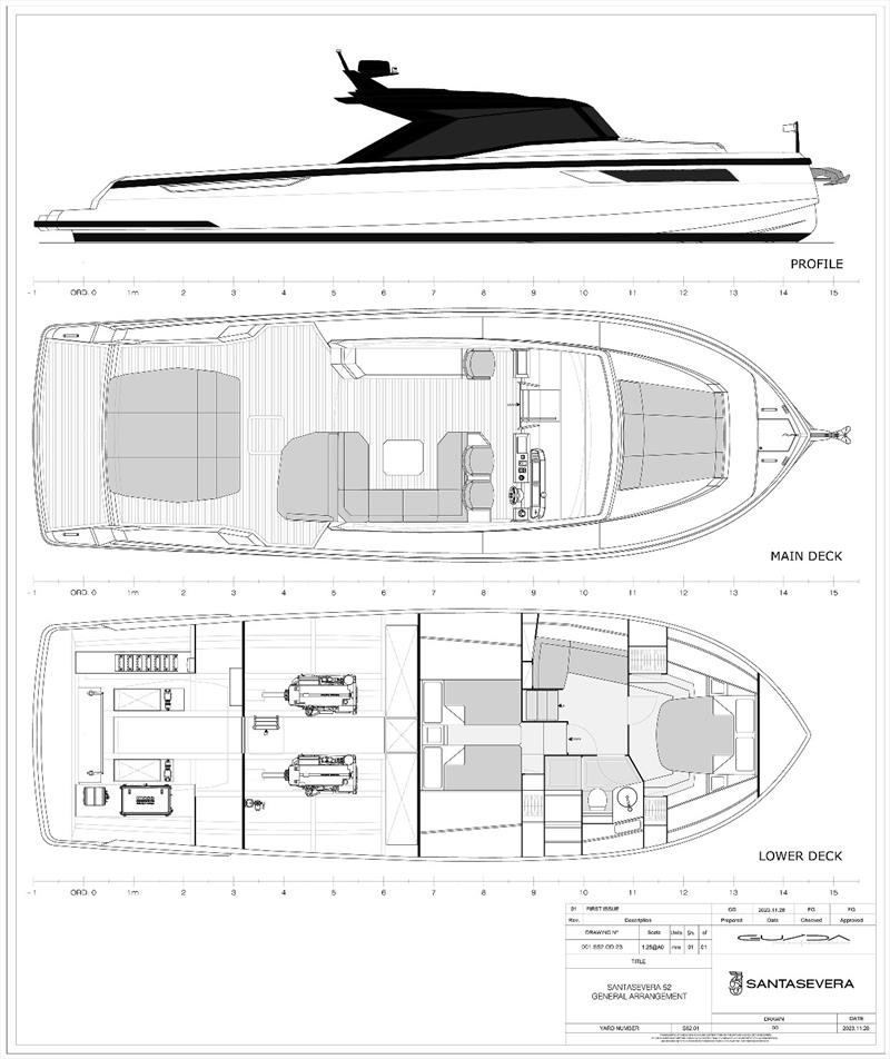 Santasevera 52 GA photo copyright Santasevera taken at  and featuring the Power boat class