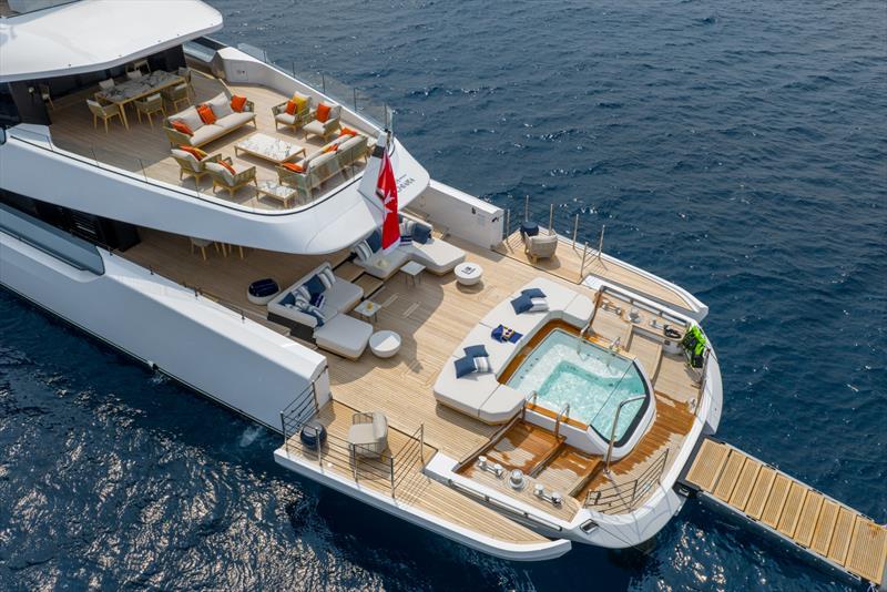 Columbus Atlantique 47m M/Y Acqua Chiara - photo © Columbus Yachts