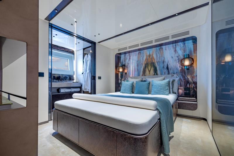 Columbus Atlantique 47m M/Y Acqua Chiara - Guest room - photo © Giovanni Malgarini