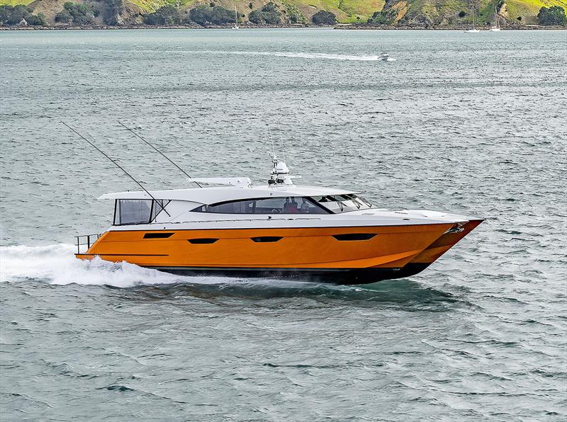 Hull #1 of the Sprint 20S, The Keys, foil-borne on the CFX foil - photo © Valder Yachts