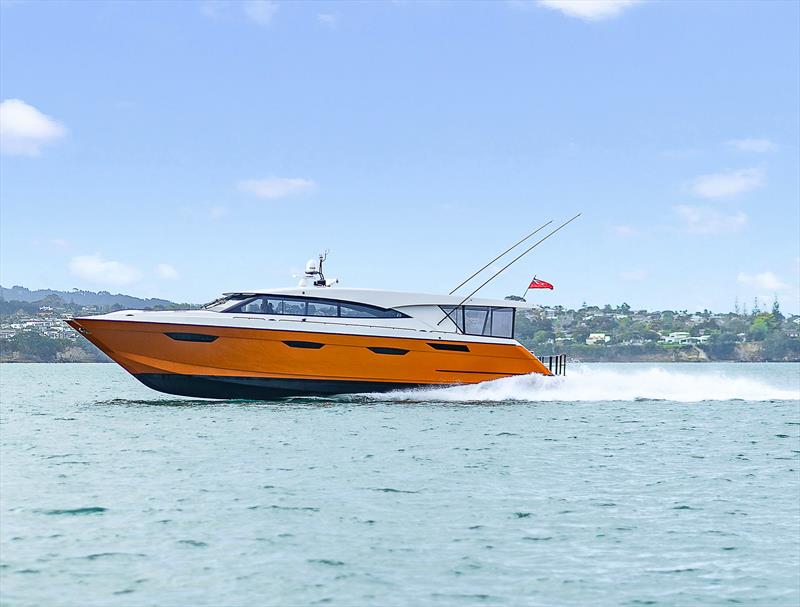 Hull #1 of the Sprint 20S, The Keys, foil-borne on the CFX foil - photo © Valder Yachts