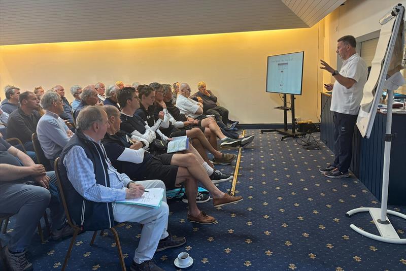 Cowes Classic Regatta day 1 - one of the race masterclasses - photo © Guilia Marceddu