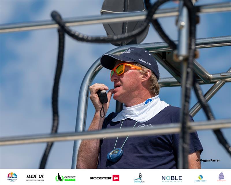 ILCA UK Open and National Championships ay WPNSA photo copyright MegaCaptures / Megan Farrer taken at Weymouth & Portland National Sailing Academy and featuring the Race Committee class