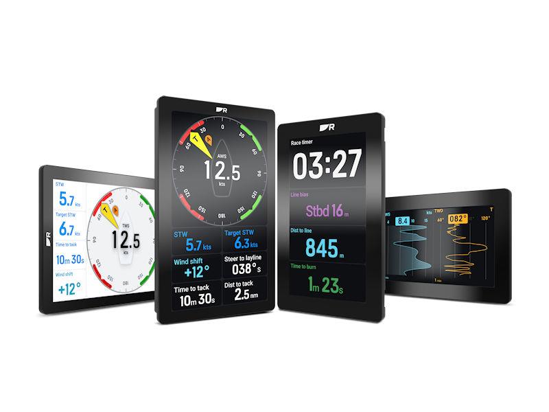 7 and 9 inch Alpha displays - photo © Raymarine