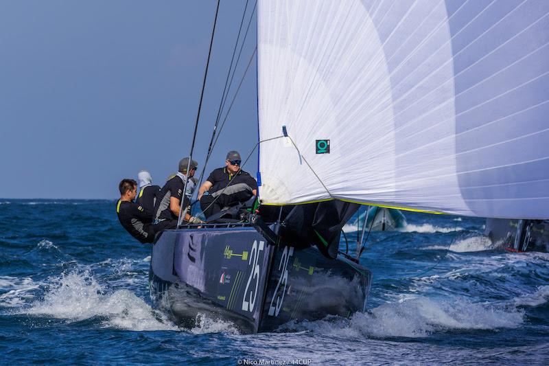 44Cup Oman Day 2 photo copyright Martinez Studio taken at Oman Sail and featuring the RC44 class