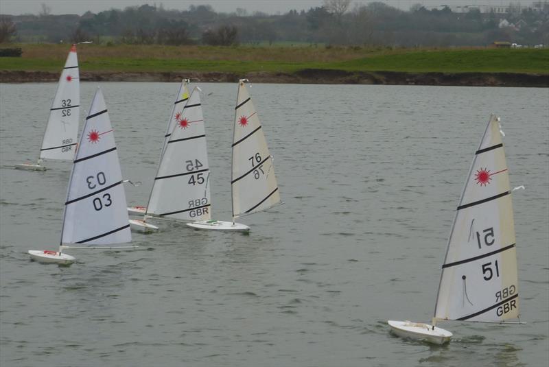 Medway RC Laser Club Winter Series Day 6 - photo © Fiona Blair