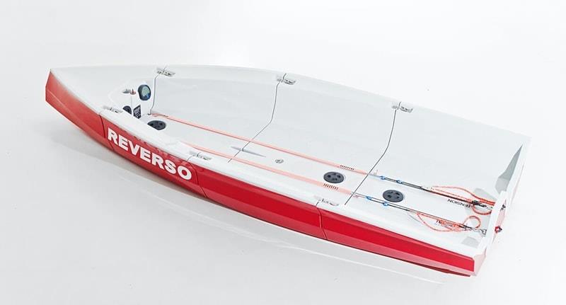The Reverso assembled hull photo copyright Reverso taken at  and featuring the  class