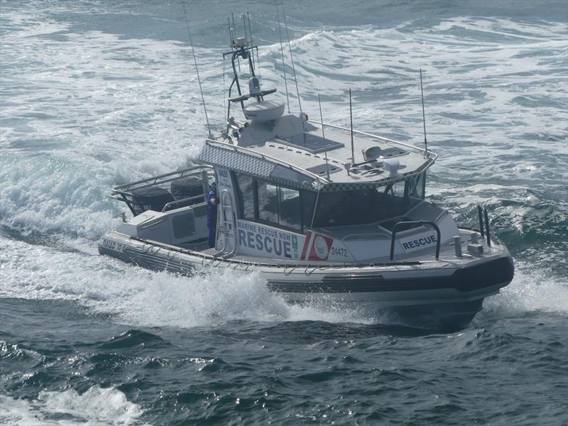 Boaters looking to cross coastal bars should stand off, check the conditions and then decide whether it is safe to proceed - photo © Marine Rescue NSW