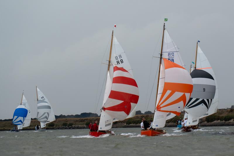 Royal Burnham One Design fleet sails during Burnham Week 2025 - photo © Petru Balau Sports Photography / sports.hub47.com