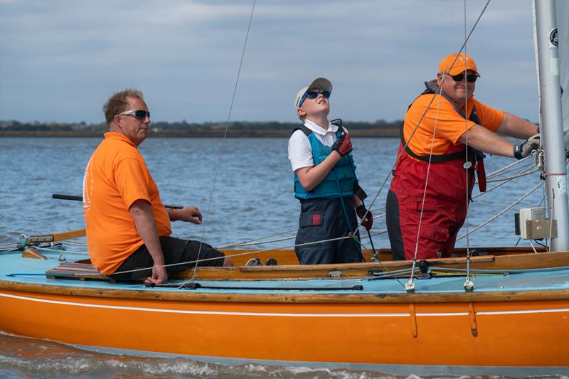 Justin Waples on the RCOD Cormorant on Day 4 of Burnham Week 2025 - photo © Petru Balau Sports Photography / sports.hub47.com