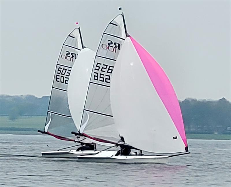 RS100s Harken RS Sprints Regatta photo copyright Kerrie Noon taken at Rutland Sailing Club and featuring the RS100 class
