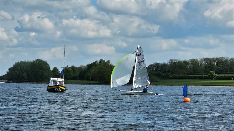Winner Clive Eplett - RS100s Harken RS Sprints Regatta photo copyright Malcolm McGregor taken at Rutland Sailing Club and featuring the RS100 class