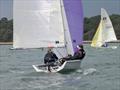 Ted and Ella Ashworth during the Netley Sailing Club RS200 Club Championship &copy; Mark Cockrill