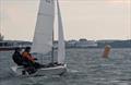 Terry Hunt and Harry Stratton Brown during the Netley Sailing Club RS200 Club Championship &copy; Mark Cockrill