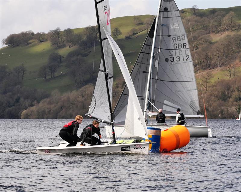 Bala Sailing Club Easter Regatta 2024 photo copyright John Hunter taken at Bala Sailing Club and featuring the RS200 class