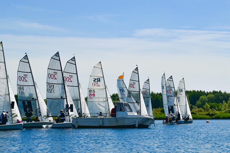West Country Boat Repairs RS200 SW Ugly Tour at Bowmoor Sailing Club - photo © David Fewings