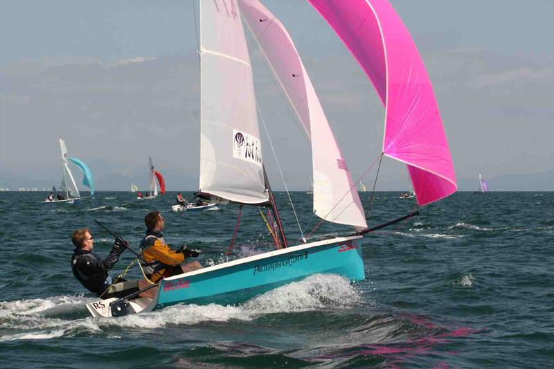 Jonny Harrison sailing 477 at Abersoch in around 2006 photo copyright Harrison family taken at South Caernarvonshire Yacht Club and featuring the RS200 class