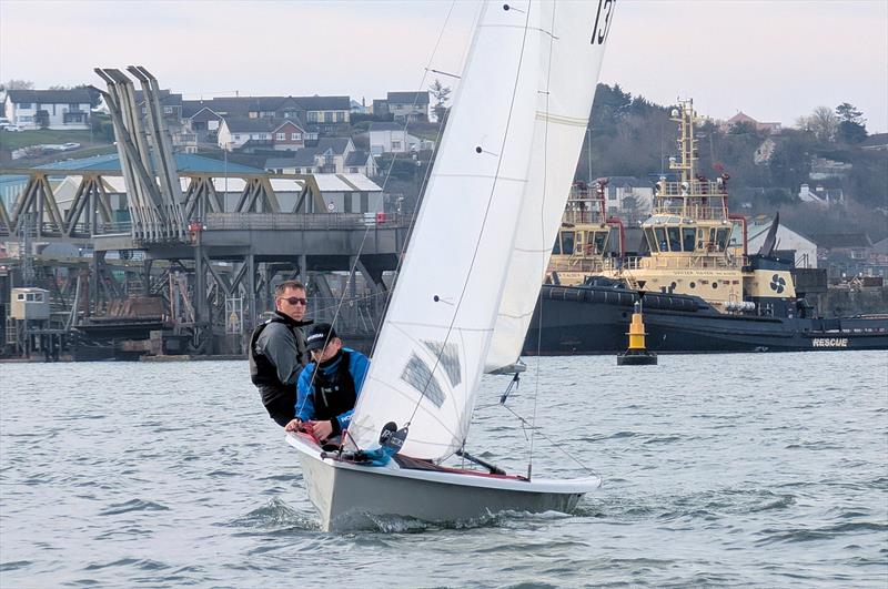 Frostbite Series at Neyland - final day photo copyright Gavin Sims taken at Neyland Yacht Club and featuring the RS200 class