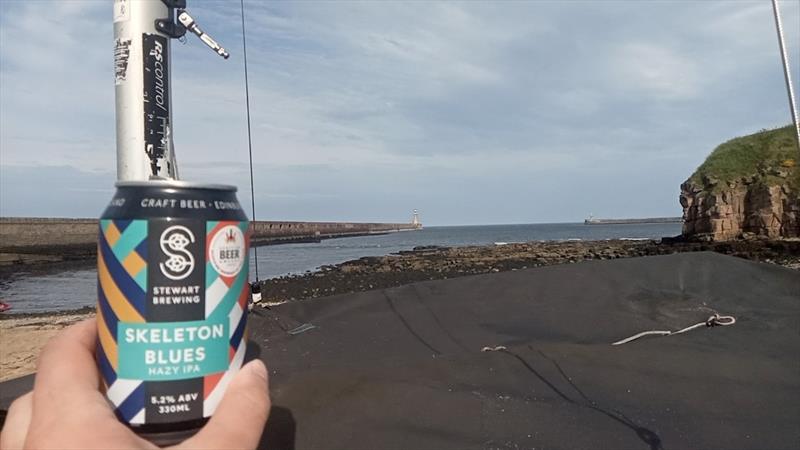 Sponsor beers on tour photo copyright Peter Collings taken at Tynemouth Sailing Club and featuring the RS200 class