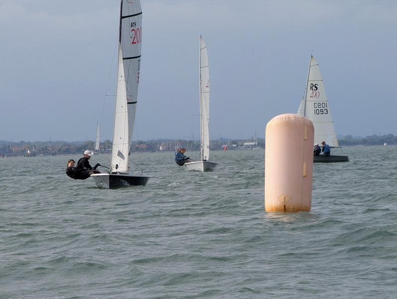 Netley Sailing Club RS200 Club Championship - photo © Mark Cockrill