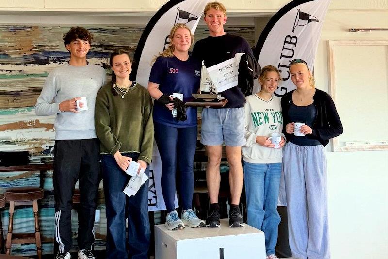 Ben Whaley and Isobel Stewart win the RS200 Youth National Championship at Exe - photo © ESC