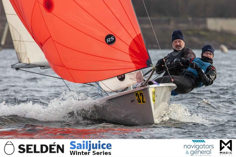 Seldén Sailjuice Winter Series - Alistair Hodgson and Ella Spain are third in the standings - photo © Tim Olin / www.olinphoto.co.uk