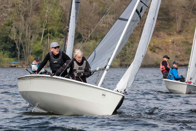 Jon and Heather Ward during the Ullswater Daffodil Regatta 2026 - photo © Tim Olin / www.olinphoto.co.uk