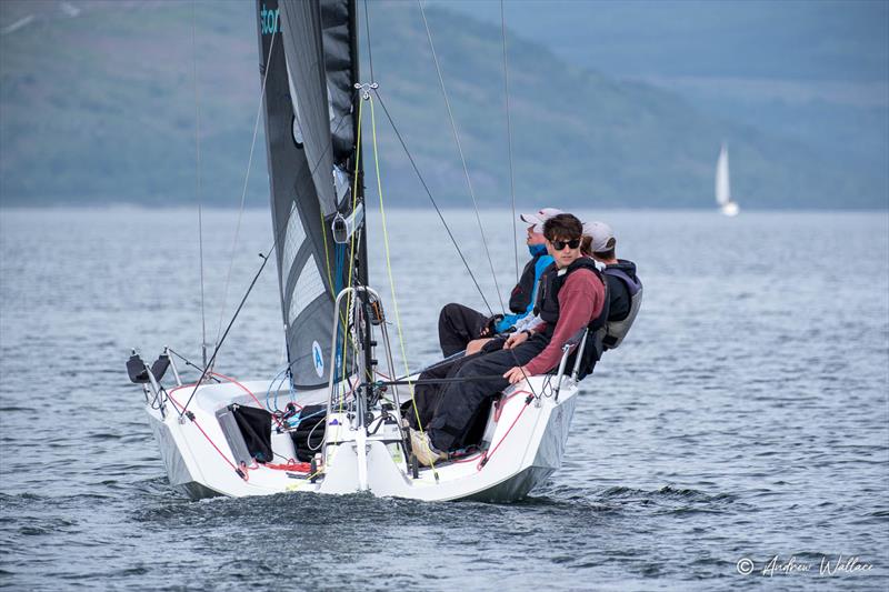 Scottish Series RS21 A-Plan Insurance photo copyright Andrew Wallace taken at Clyde Cruising Club and featuring the RS21 class
