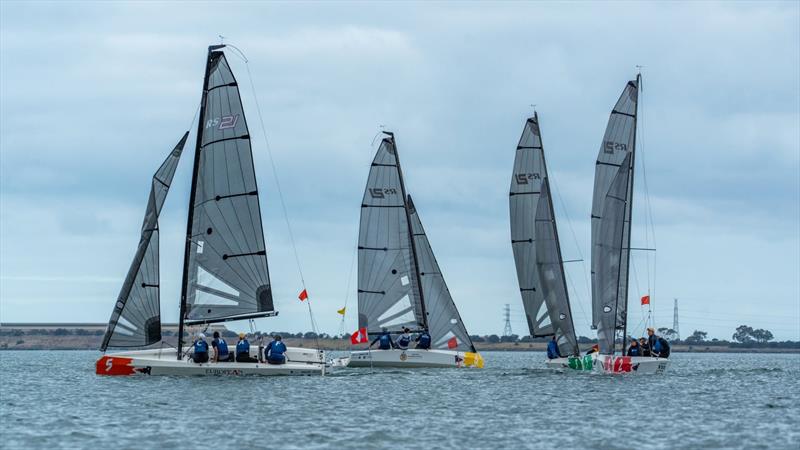 RS21 Royal Geelong Yacht Club Match Racing - photo © Tidal Media Australia