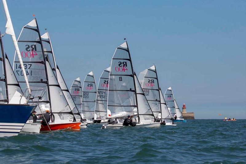 Volvo Noble Marine RS400 National Championship photo copyright Sally Campbell taken at South Shields Sailing Club and featuring the RS400 class