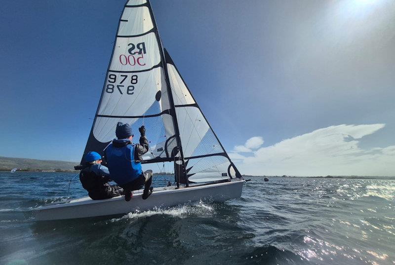 Emma and Luke McEwen at Bristol Race and Train - RS500 Rooster National Tour season opener photo copyright Ian Mairs taken at Bristol Corinthian Yacht Club and featuring the RS500 class