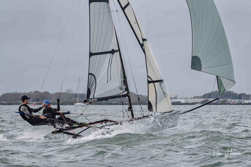 Soak Insure Tide Ride at Hayling Island photo copyright Peter Hickson taken at Hayling Island Sailing Club and featuring the RS800 class