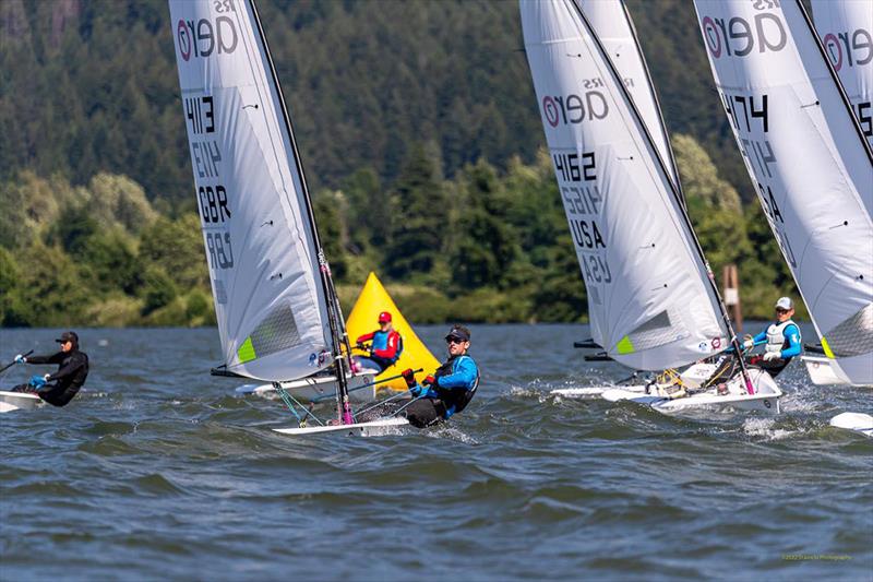 RS Aero Worlds at Cascade Locks, Oregon day 3 photo copyright Bob Stawicki taken at Columbia Gorge Racing Association and featuring the  class