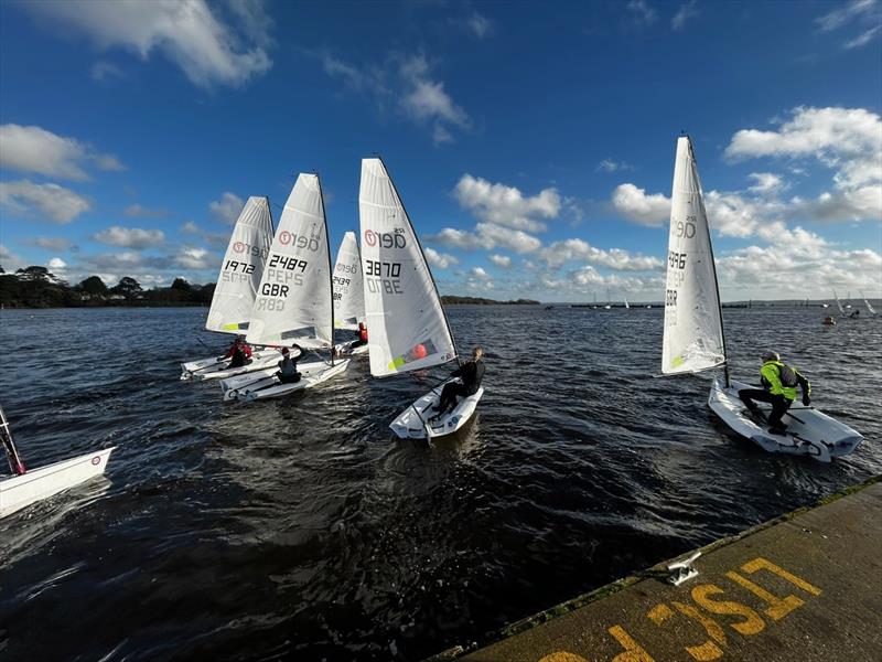 Lymington Festive RS Aero Stadium Racing - photo © Chris Arnell