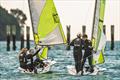 Practice racing - RS Feva - Royal Akarana YC - May 5, 2025 © Justin Mitchell www.justinmitchell.co.nz - Instagram: @jl_mitchell_