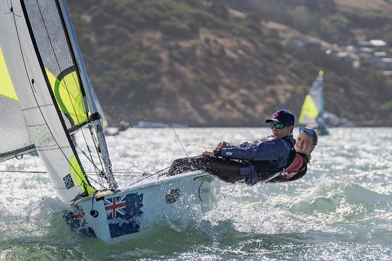 RS Fevas racing in the SailGP Inspire program - Lyttelton - March 22, 2024 - photo © Justin Mitchell