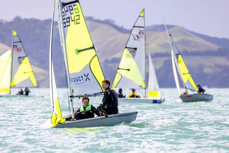 New Zealand RS Feva Nationals - Day 2 - April 14, 2024 -0 Maraetai Sailing Club photo copyright Suellen Hurling taken at  and featuring the RS Feva class