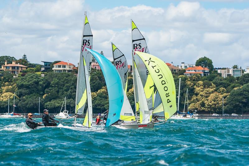 Day 4 - Final Day Races 9-11 - SailGP Inspire- RS Feva - Royal Akarana YC - Jan 19, 2025 - photo © Justin Mitchell www.justinmitchell.co.nz - Instagram: @jl_mitchell_
