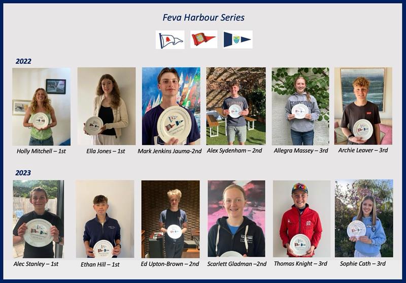 Chichester Harbour Series past winners - photo © ISC