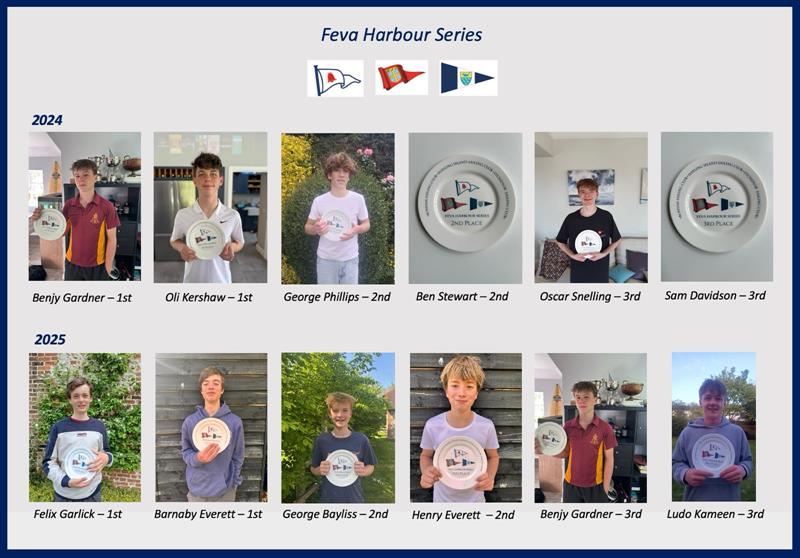 Chichester Harbour Series past winners - photo © ISC