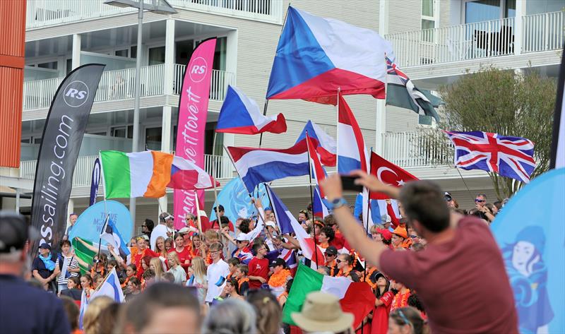 RS Feva World Championship 2026 Opening Ceremony at Travemünde Woche - photo © Mark Jardine