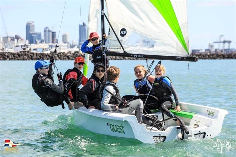 Load 'em up: The RS Quest shows off its versatility photo copyright NZ Sailcraft taken at Wakatere Boating Club and featuring the RS Quest class