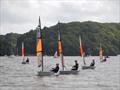 Junior open on the River Dart at Stoke Gabriel Boating Association © Nicholas James