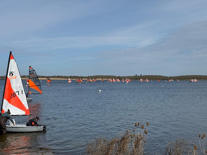 Rooster RS Tera Start of Season Championships at Grafham Water photo copyright Justin Trolinger taken at Grafham Water Sailing Club and featuring the RS Tera class