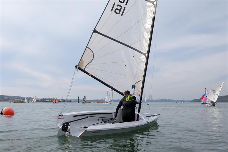 Frostbite Series at Neyland - final day photo copyright Gavin Sims taken at Neyland Yacht Club and featuring the RS Vareo class