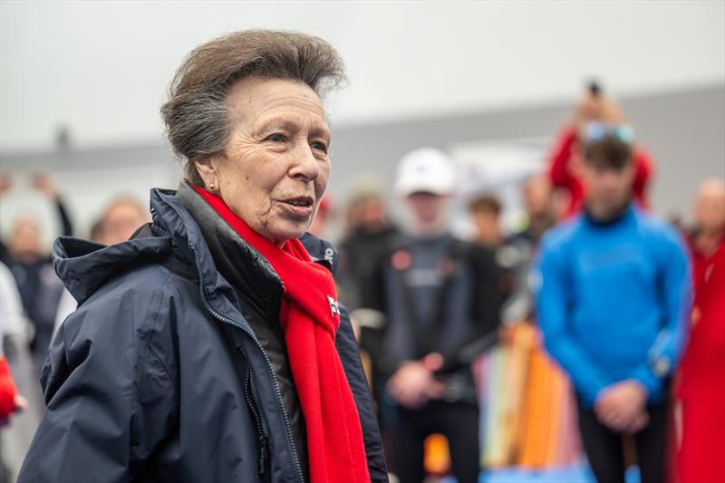 HRH The Princess Royal visits the RYA Youth Nationals - photo © PKC Media / Royal Yachting Association