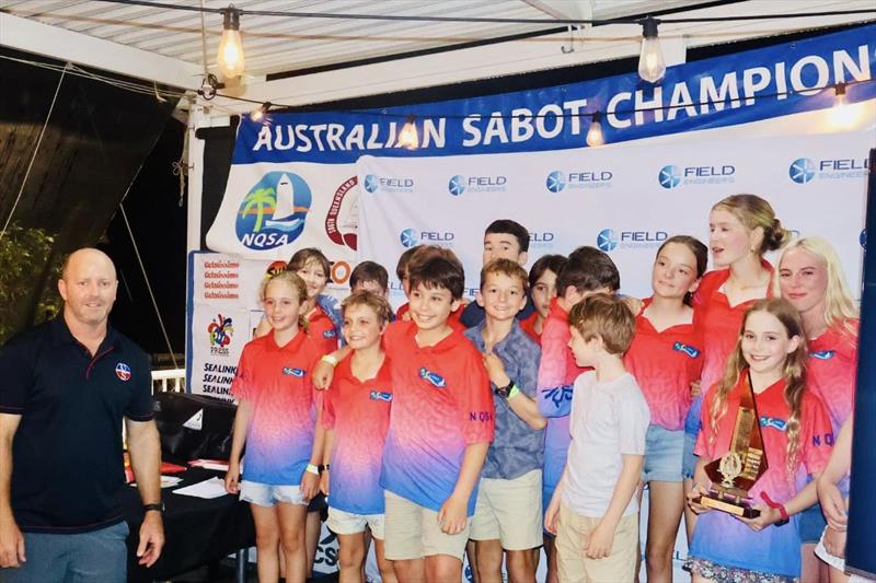 62nd Australian Sabot Championships photo copyright Tony Ritter taken at Whitsunday Sailing Club and featuring the Sabot class